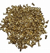 Втулки для рамок, латунні, 2,5 мм, 100 грам (1100 штук)