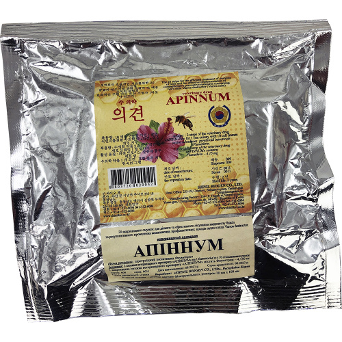 Апіннум (APINNUM), 20 картонних смужок