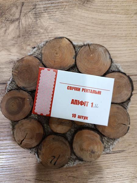 Свічки "Апифит 1" з прополісом і маточним молочком  зображення