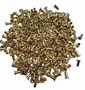 Втулки для рамок, латунні, 2,5 мм, 100 грам (1100 штук) зображення