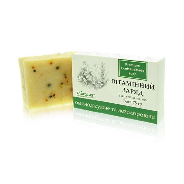 Вітамінний заряд з бджолиним квітковим пилком 