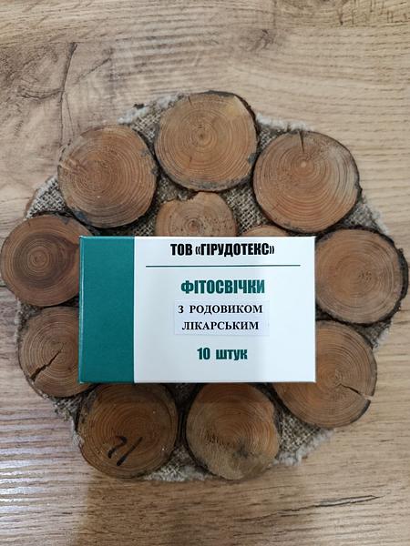 Свічки з родовиком лікарським зображення