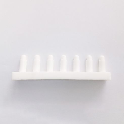 Шаблон силіконовий, планка на 7 мисочок (під NICOT) зображення