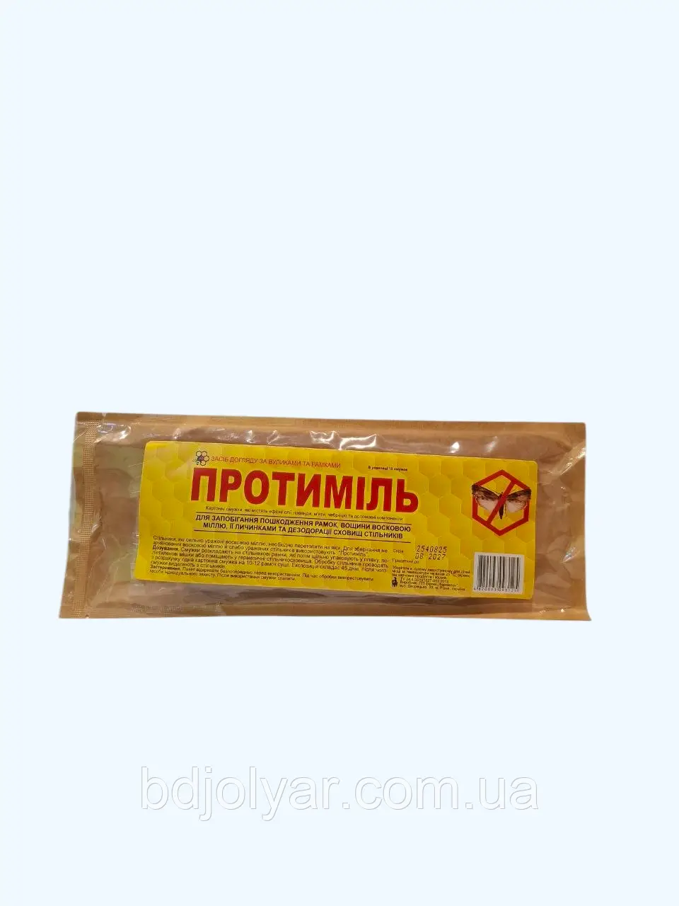 Протиміль (10 смужок) — Засіб від воскової молі та її личинок 