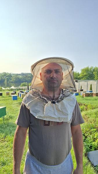 Маска бджоляра з лицьової сіткою  зображення