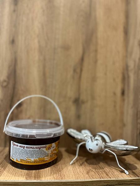 Шоколадний крем мед зображення