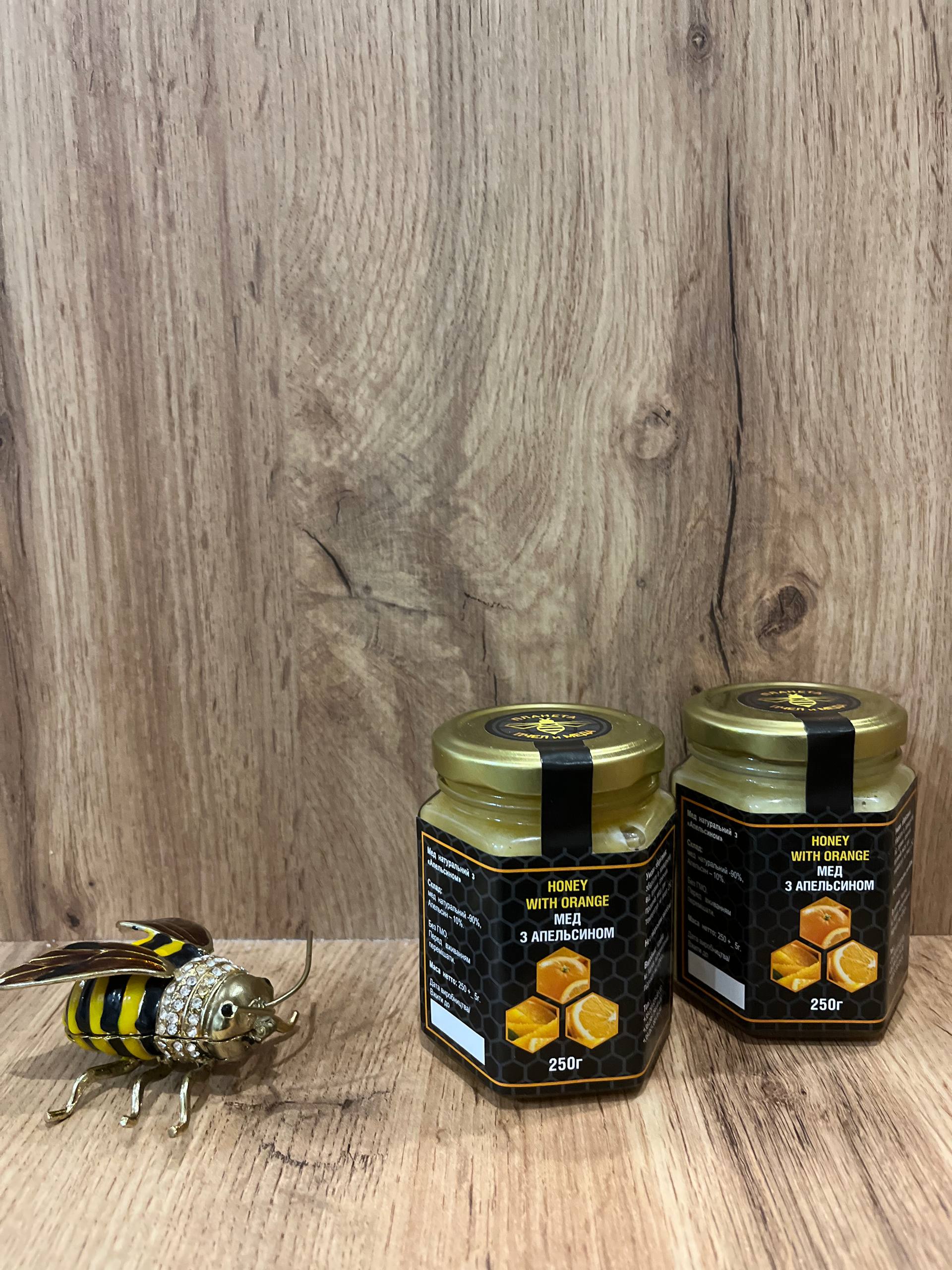 Крем мед з апельсином