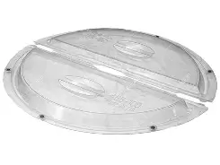 Кришка пластикова на 2 рамкову поворотну медогонку та 4 рамкову неповоротну медогонку d=580 мм