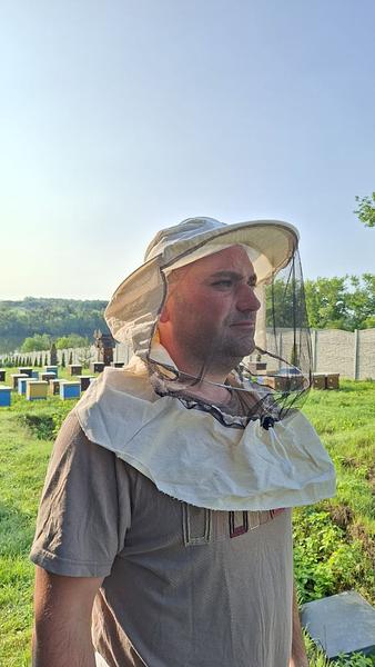 Маска бджоляра з лицьової сіткою  зображення