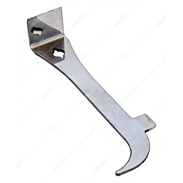 Стамеска пасічна для підйому рамок без ручки (із нержавіючої сталі) зображення