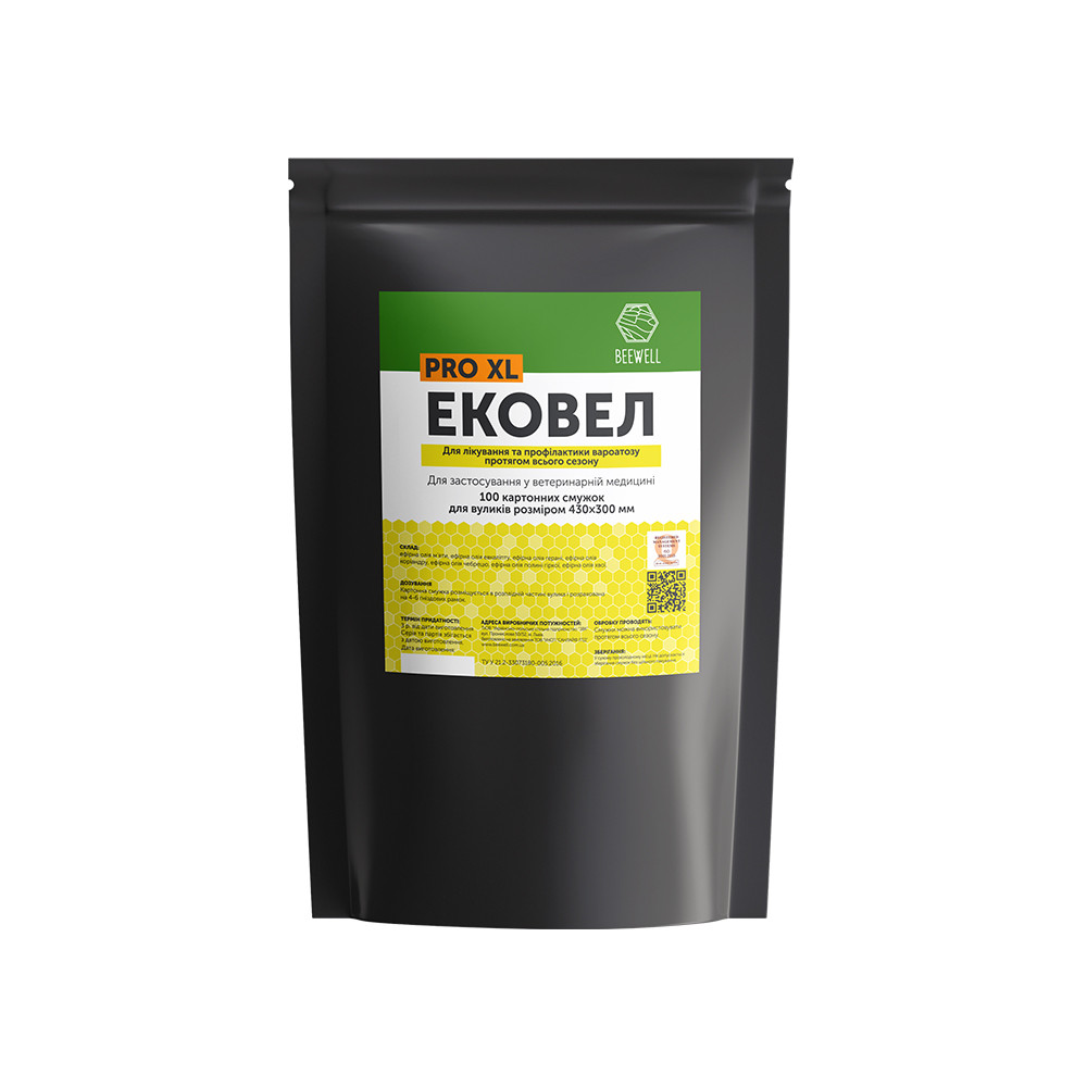 Смужки проти кліщів Varroa Ековел 10 шт