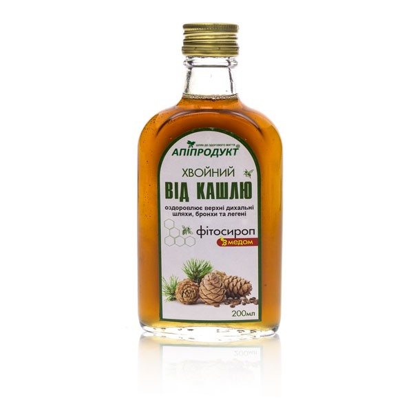 Фітосироп “Хвойний” від кашлю 