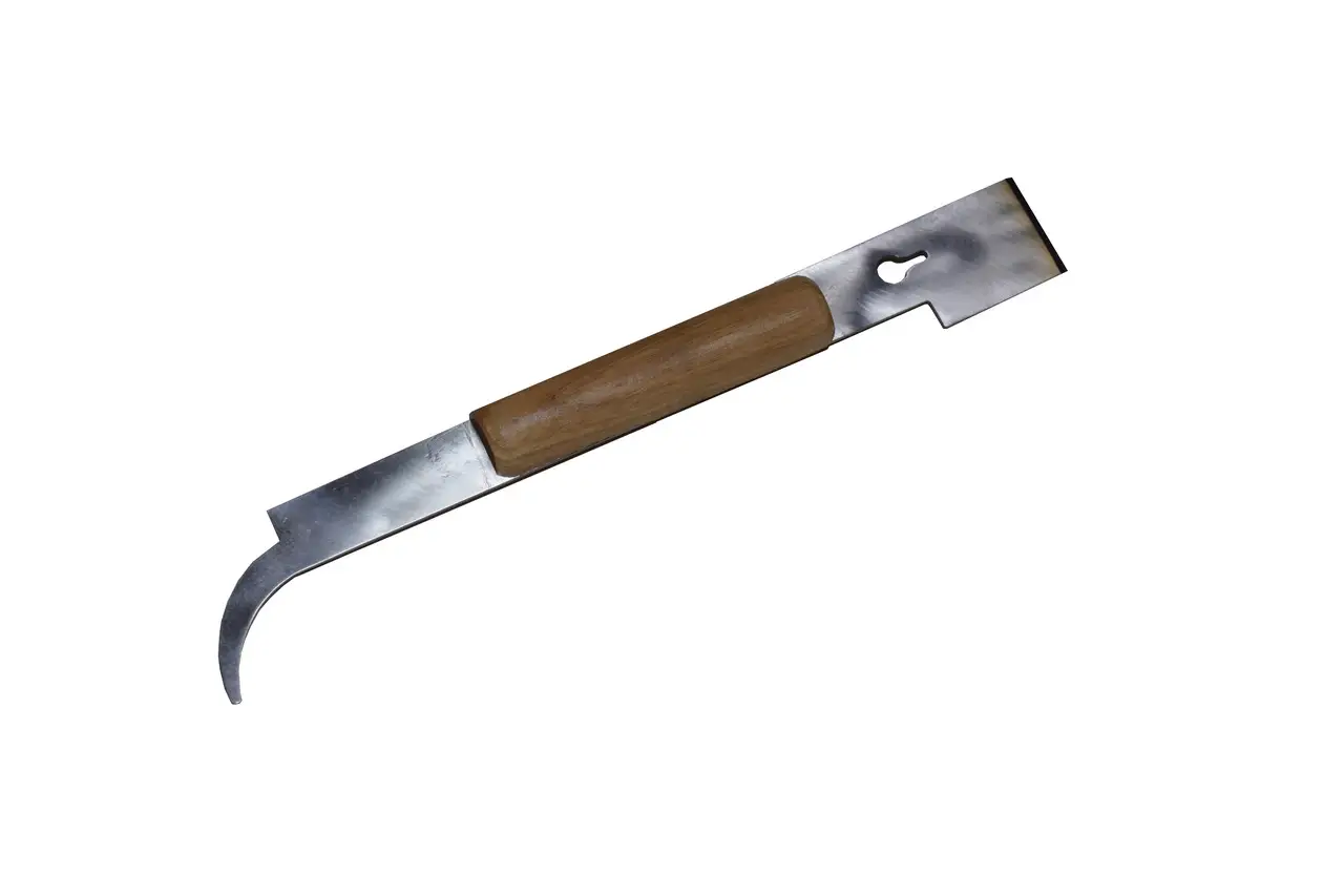 Стамеска  — цвяходер Козя ніжка (Американка) з ручкою, Н/Ж 