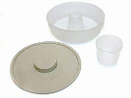 Годівниця для бджіл 2,4 л кругла (стакан+ кришка) зображення