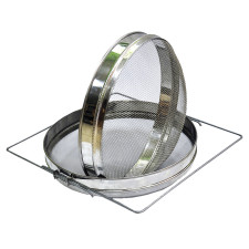 Фільтр для меду D-300 мм нержавіючий двосекційний випуклий