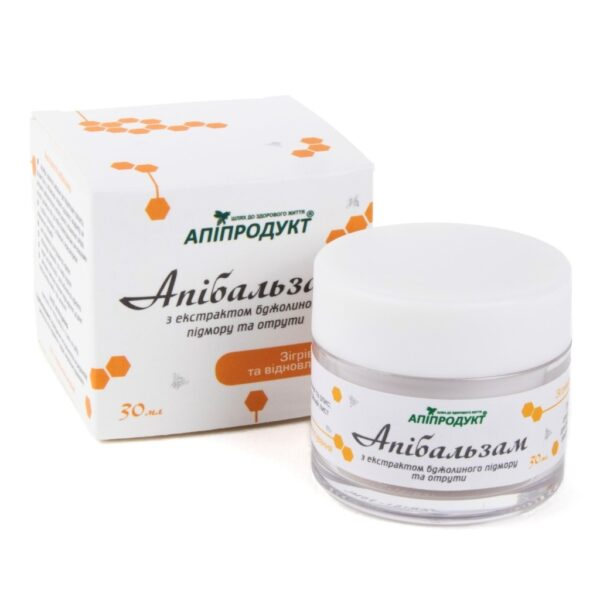 Апібальзам зігріваючий та відновлюючий з бджолиною отрутою