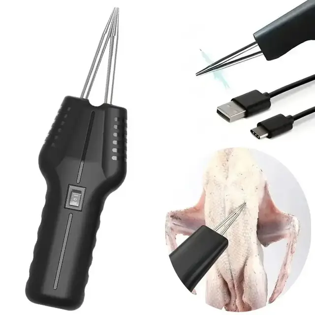 Электрический выщипыватель перьев USB  машинка для ощипывания кур уток гусей!