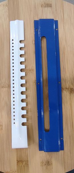 Льотковий загороджувач 2-х елементний нижній 250х45 мм полімер зображення